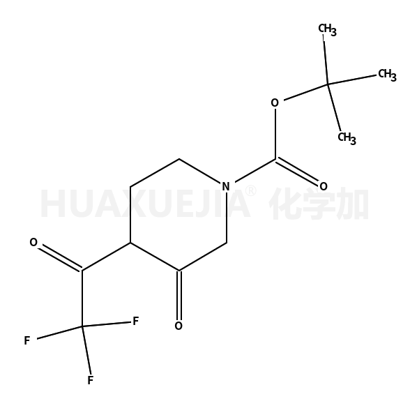 tert-Butyl 3-oxo-4-(2,2,2-trifluoroacetyl)piperidine-1-carboxylate