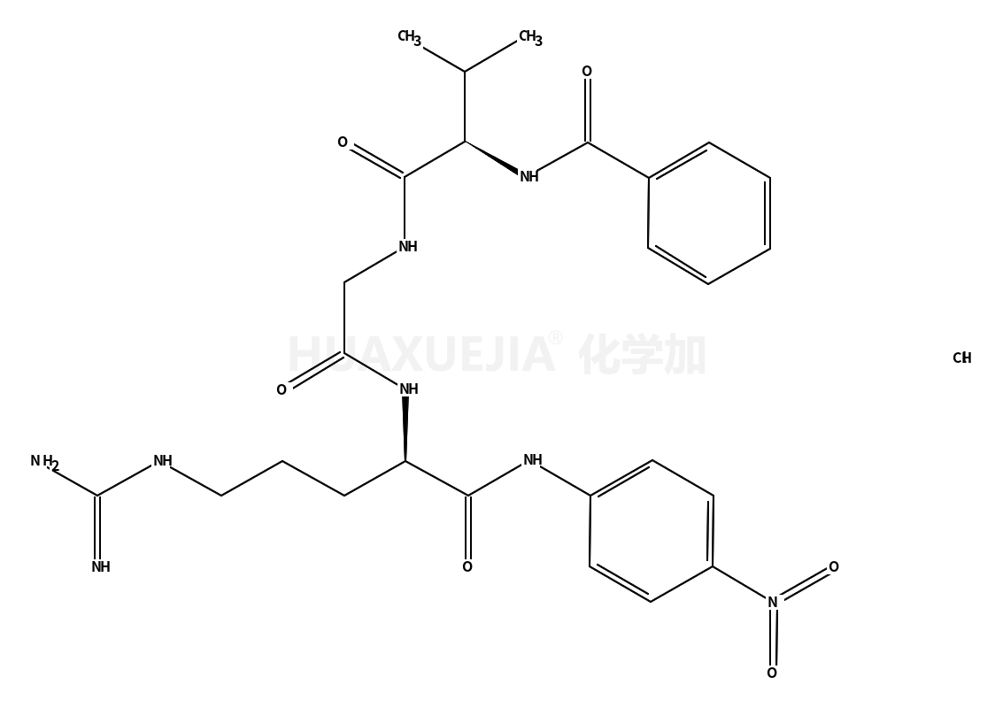 N-苯甲酰-L-缬氨酰甘氨酰-L-精氨酸对硝基苯胺盐酸盐