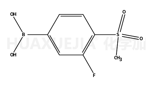 3-氟-4-(甲基磺酰基)苯硼酸