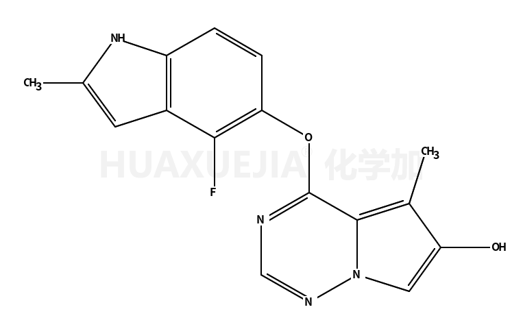 4-(4-氟-2-甲基-1H-吲哚-5-基氧基)-5-甲基吡咯并[1,2-f][1,2,4]噻嗪-6-醇