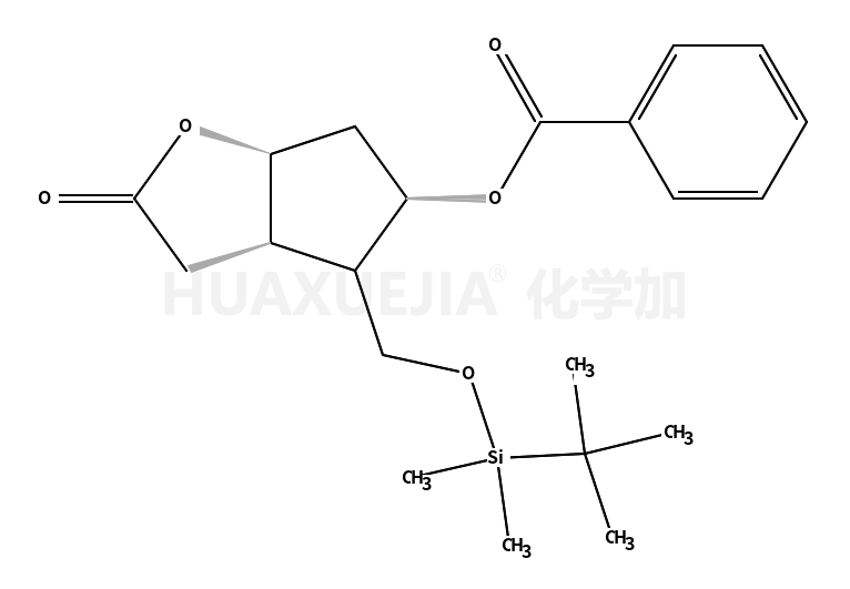 [3AR-(3AALPHA,4ALPHA,5BETA,6AALPHA)]-5-(苯甲酰氧基)-4-[[[(叔丁基)二甲基硅]氧基]甲基]六氢-2H-环戊并(B)呋喃-2-酮