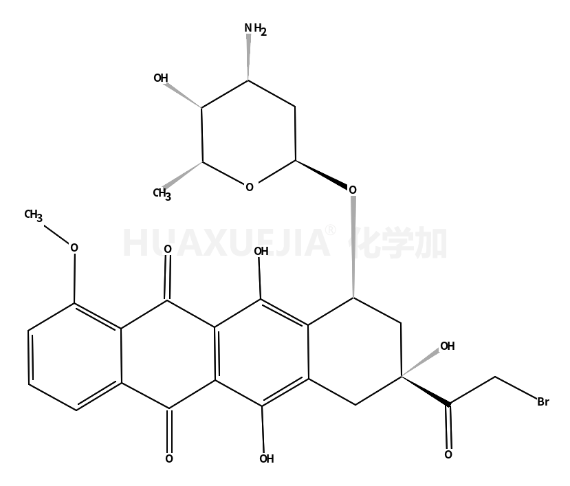 (7S,9S)-7-[(2R,4S,5S,6S)-4-amino-5-hydroxy-6-methyloxan-2-yl]oxy-9-(2-bromoacetyl)-6,9,11-trihydroxy-4-methoxy-8,10-dihydro-7H-tetracene-5,12-dione