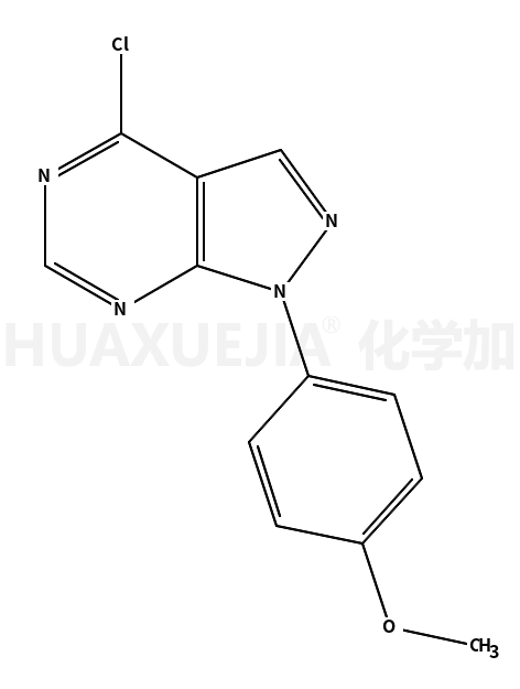 4-氯-1-(4-甲氧基苯基)-1H-吡唑并[3,4-d]嘧啶