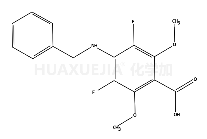 4-(benzylamino)-3,5-difluoro-2,6-dimethoxybenzoic acid