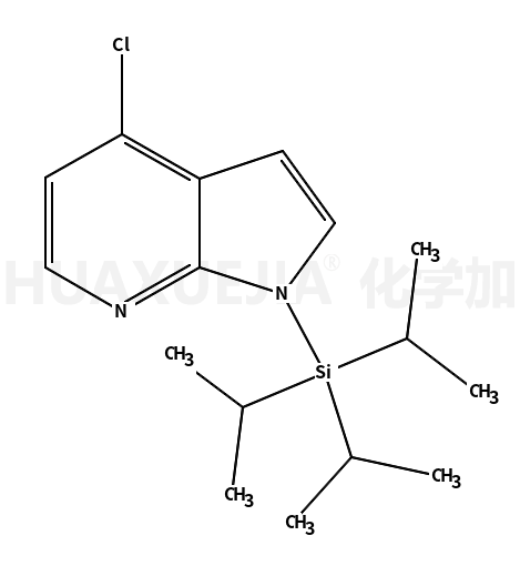 4-氯-1-[三(甲基乙基)硅酯]-1H-吡咯并[2,3-B]吡啶