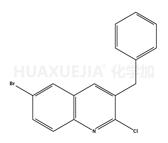 3-苄基-6-溴-2-氯喹啉