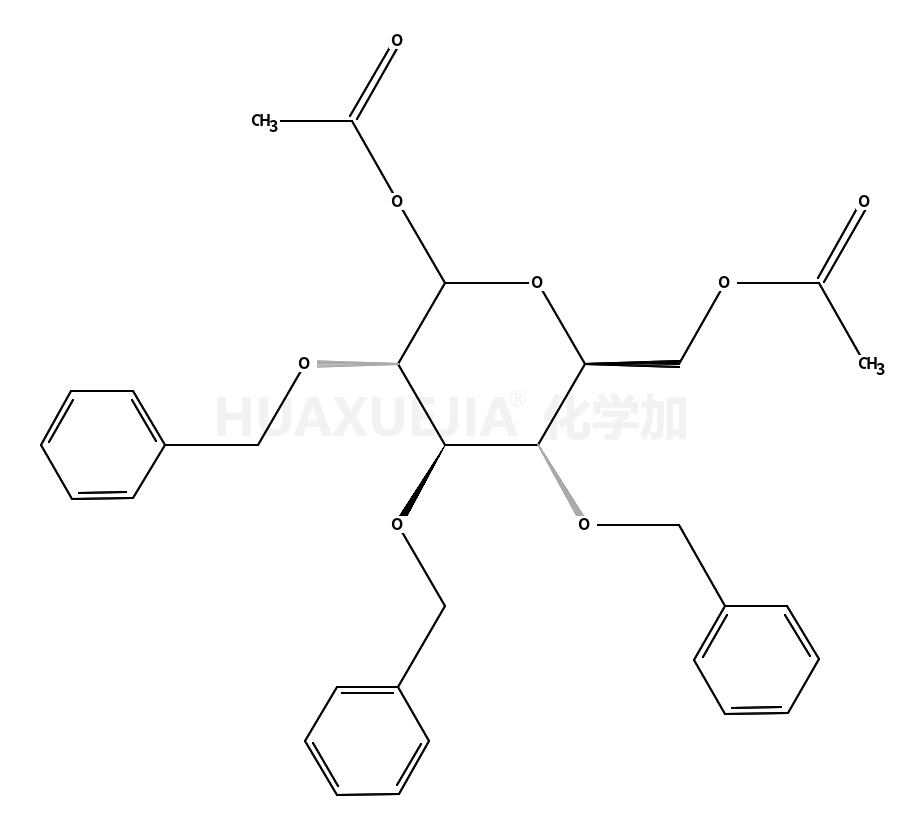 1,6-二-O-乙酰基-2,3,4-三-O-芐基-α-D-吡喃甘露糖