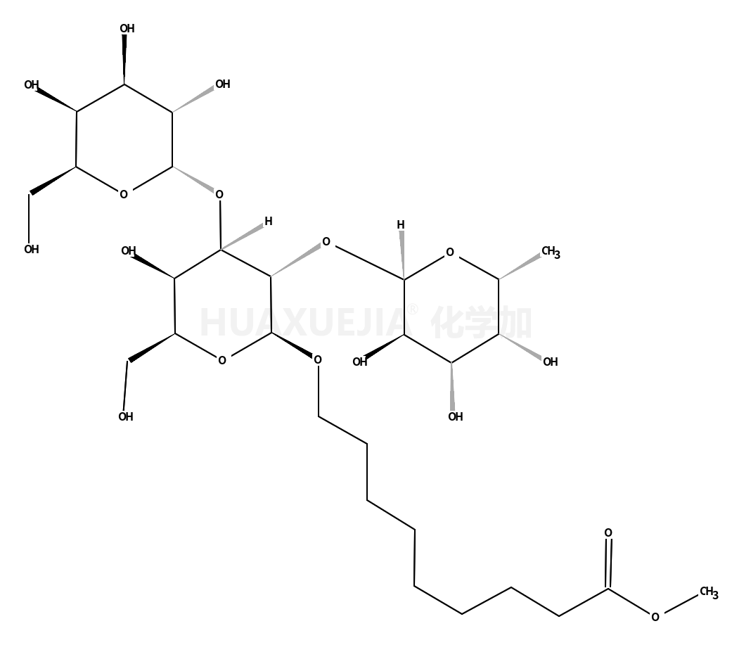 8-甲酯基2-O-(α-L-吡喃岩藻糖基)-3-O-(α-D-吡喃半乳糖基)-&Beta-D-吡喃半乳糖苷