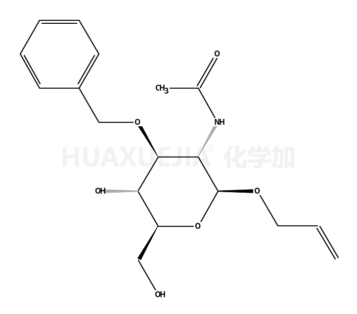 allyl 2-acetamido-3-O-benzyl-2-deoxy-β-D-glucopyranoside