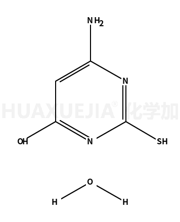 4-氨基-6-羟基-2-巯基嘧啶一水物