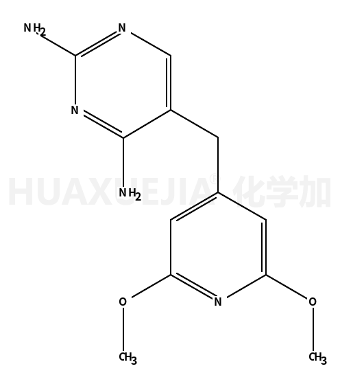5-[(2,6-dimethoxypyridin-4-yl)methyl]pyrimidine-2,4-diamine