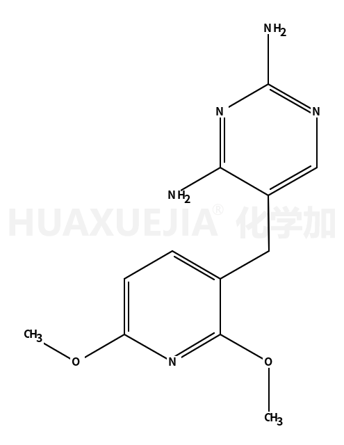 5-[(2,6-dimethoxypyridin-3-yl)methyl]pyrimidine-2,4-diamine