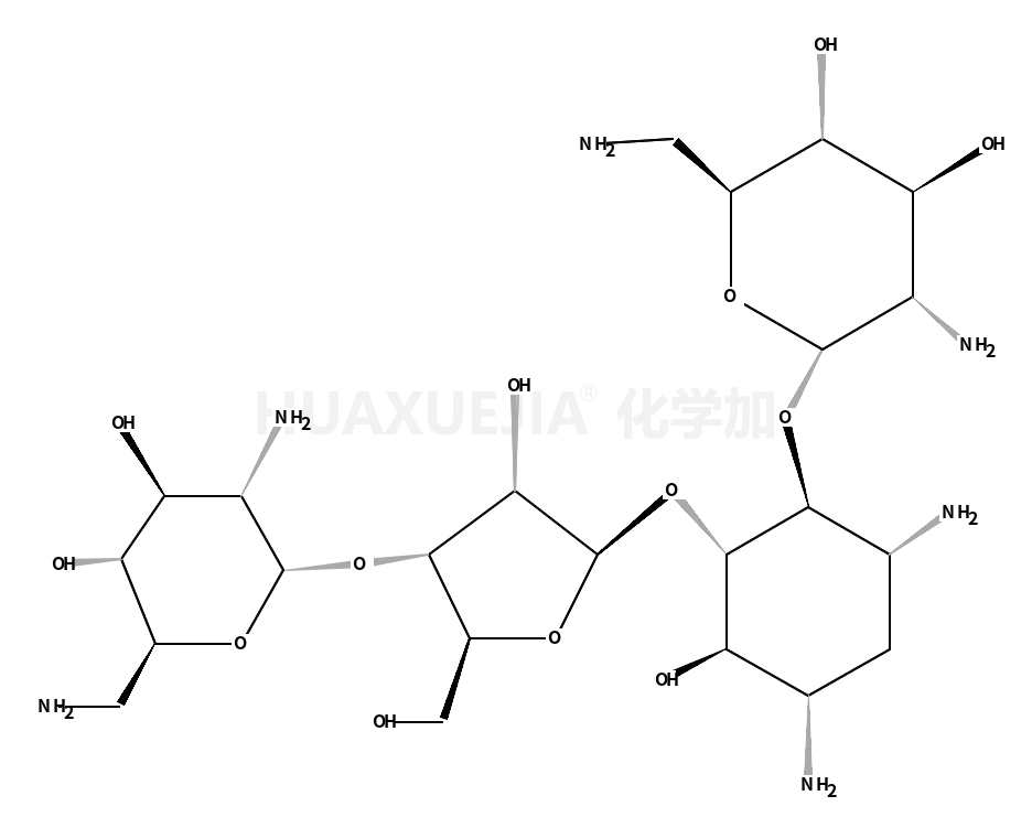 5-amino-2-(aminomethyl)-6-[5-[3,5-diamino-2-[3-amino-6-(aminomethyl)-4 ,5-dihydroxy-oxan-2-yl]oxy-6-hydroxy-cyclohexyl]oxy-4-hydroxy-2-(hydro xymethyl)oxolan-3-yl]oxy-oxane-3,4-diol