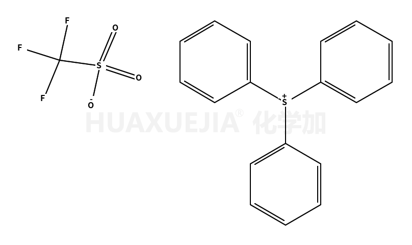 三苯基锍与三氟甲磺酸的盐(1:1)