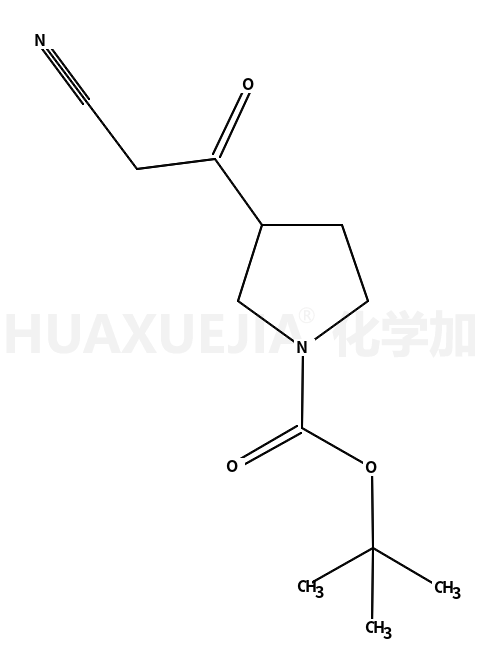 3-(2-氰基-乙酰基)吡咯-1-甲酸叔丁酯