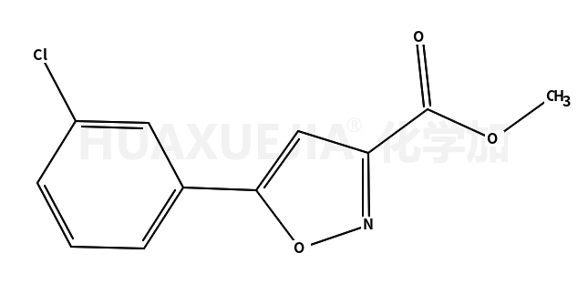 methyl 5-(3-chlorophenyl)isoxazole-3-carboxylate