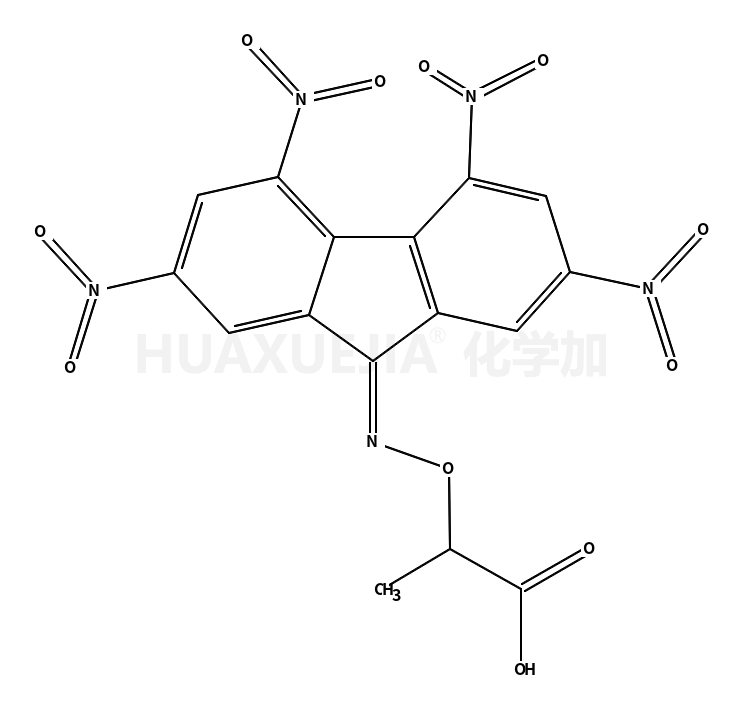 2-(2,4,5,7-四硝基-9-亚芴基氨基氧基)丙酸