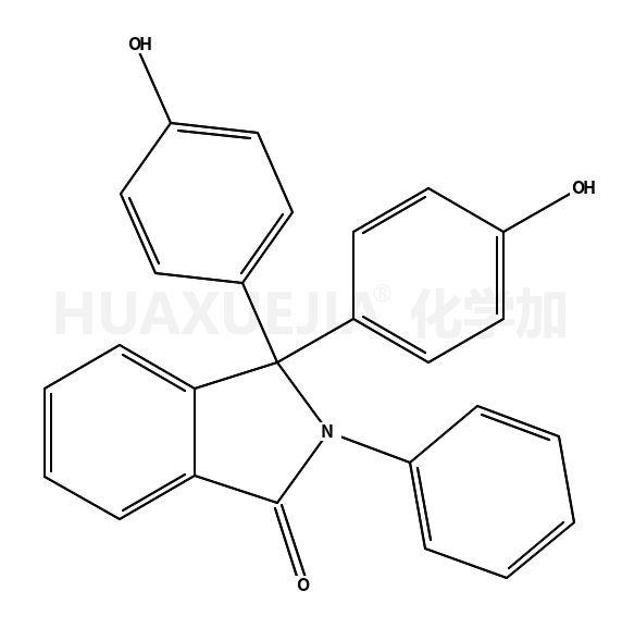 3,3-Bis(4-hydroxyphenyl)-2-phenyl-1-isoindolinone