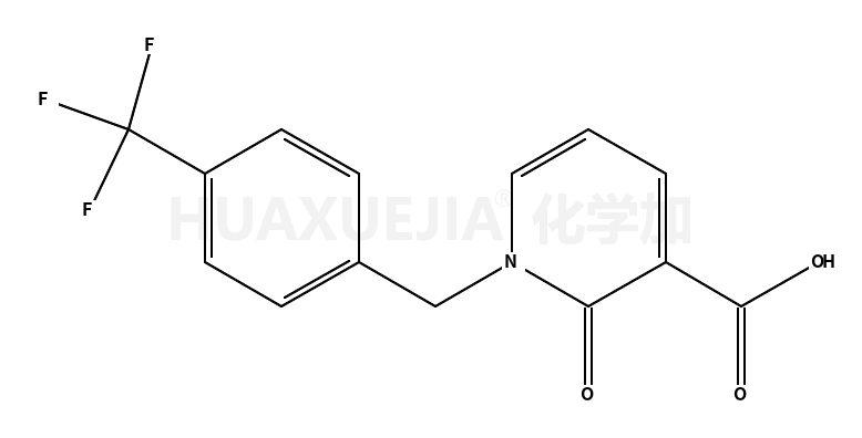 2-氧代-1-[4-(三氟甲基)苄基]-1,2-二氢-3-吡啶羧酸