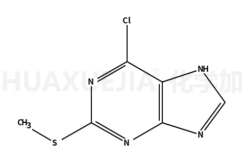 6-氯-2-甲硫基-7H-嘌呤