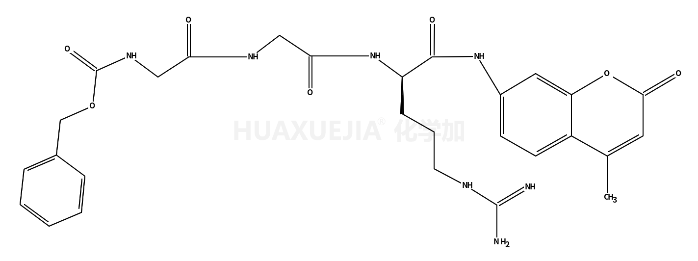 benzyl N-[2-[[2-[[(2S)-5-(diaminomethylideneamino)-2-[(4-methyl-2-oxochromen-7-yl)amino]pentanoyl]amino]-2-oxoethyl]amino]-2-oxoethyl]carbamate