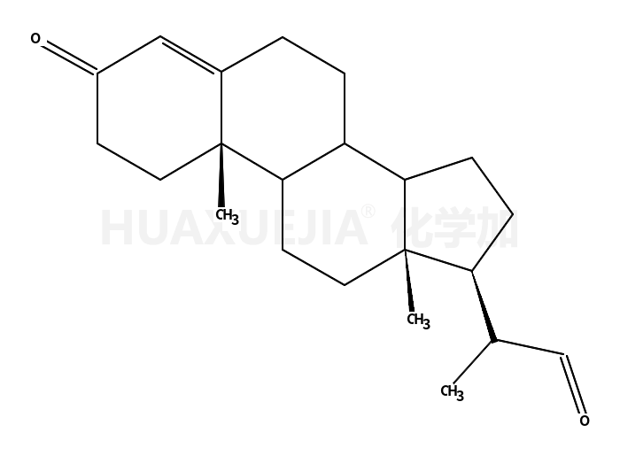 3-Keto-4-pregnene-20β-carboxaldehyde