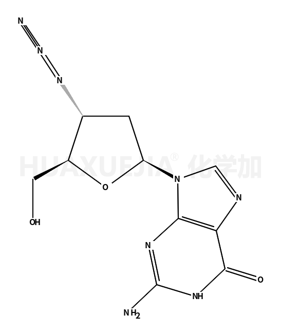 3'-AZIDO-2'-3'-DIDEOXYGUANOSINE