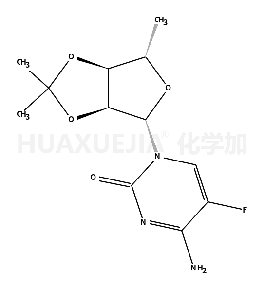 5’-脱氧-2’,3’-O-异亚丙基-5-氟-D-胞啶