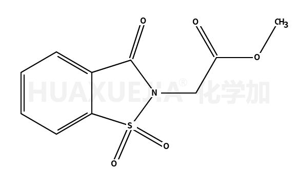 3-Oxo-1，2-benzoisothiazoline-2-acetic Acid Methyl Ester 1，1-Dioxide(Piroxicam Impurity D)