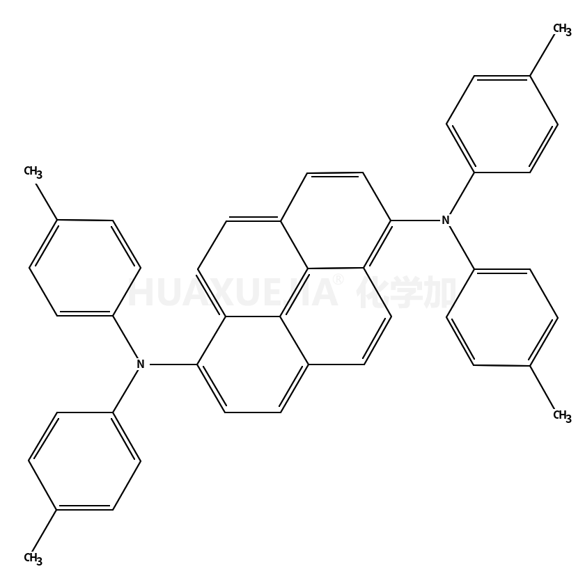 1-N,1-N,6-N,6-N-tetrakis(4-methylphenyl)pyrene-1,6-diamine