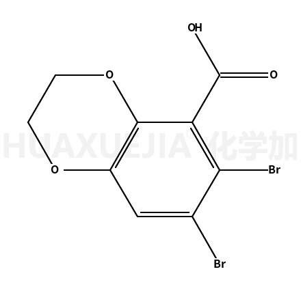 6,7-dibromo-2,3-dihydro-1,4-benzodioxine-5-carboxylic acid