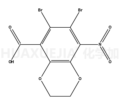 6,7 - 二溴-8 - 硝基-2,3 - 二氢苯并[1,4]二恶英-5 - 羧酸