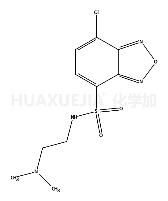 4-[2-(二甲氨基)乙氨基磺酰]-7-氯-2,1,3-苯并恶二唑