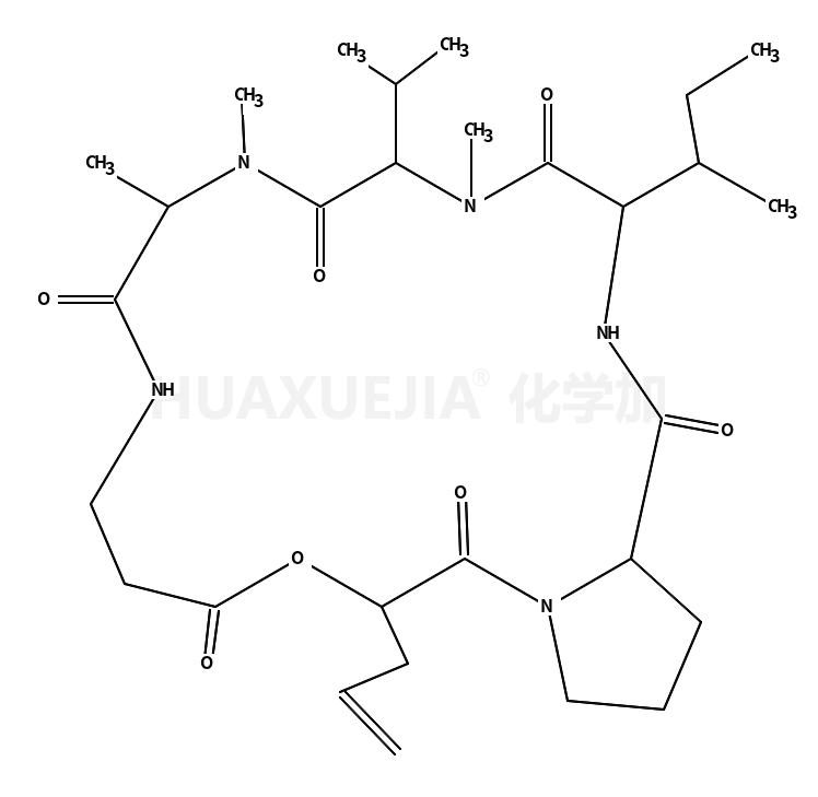 (3S,10S,13S,16S,19R)-16-[(2S)-butan-2-yl]-10,11,14-trimethyl-13-propan-2-yl-3-prop-2-enyl-4-oxa-1,8,11,14,17-pentazabicyclo[17.3.0]docosane-2,5,9,12,15,18-hexone