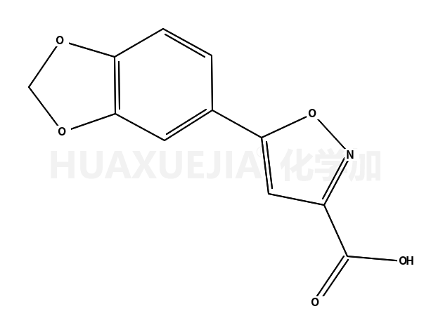 5-Benzo[1,3]dioxol-5-yl-isoxazole-3-carboxylic acid