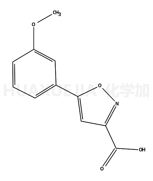 5-(3-甲氧基-苯基)-异噁唑-3-羧酸