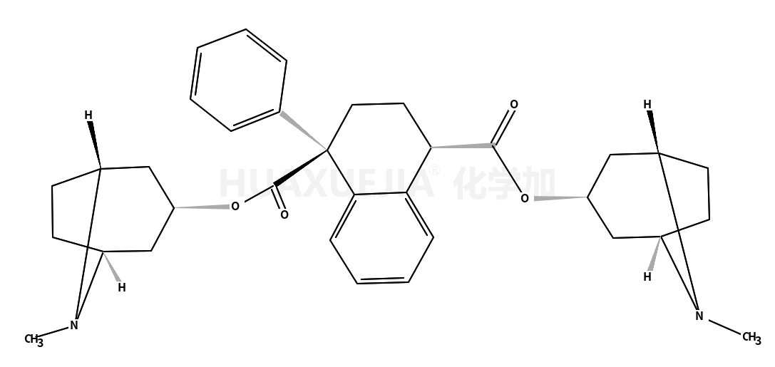 bis[(1R,5S)-8-methyl-8-azabicyclo[3.2.1]octan-3-yl] (1R,4R)-4-phenyl-2,3-dihydro-1H-naphthalene-1,4-dicarboxylate