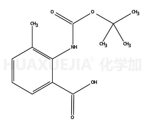 2-叔丁氧基羰氨基-3-甲基苯甲酸