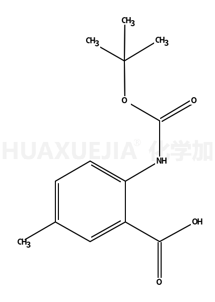 2-叔丁氧羰氨基-5-甲基苯甲酸