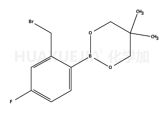 2-Bromomethyl-4-fluorophenylboronic acid neopentyl glycol ester