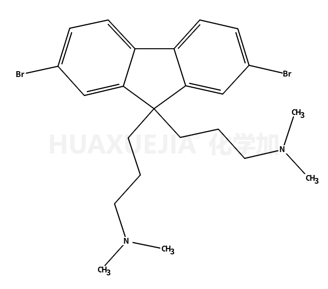 3-[2,7-dibromo-9-[3-(dimethylamino)propyl]fluoren-9-yl]-N,N-dimethylpropan-1-amine