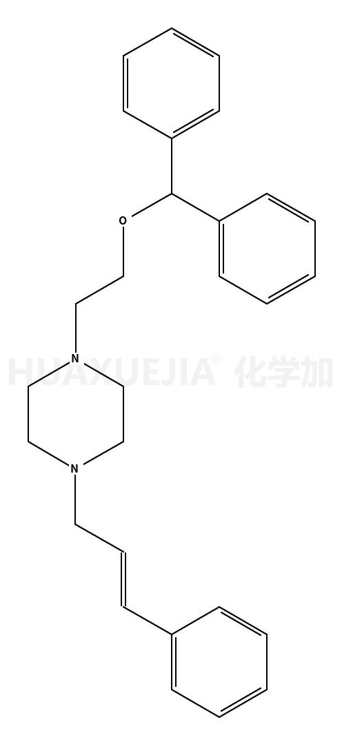 1-[2-(二苯基甲氧基)乙基]-4-(3-苯基-2-丙苯基)-哌嗪