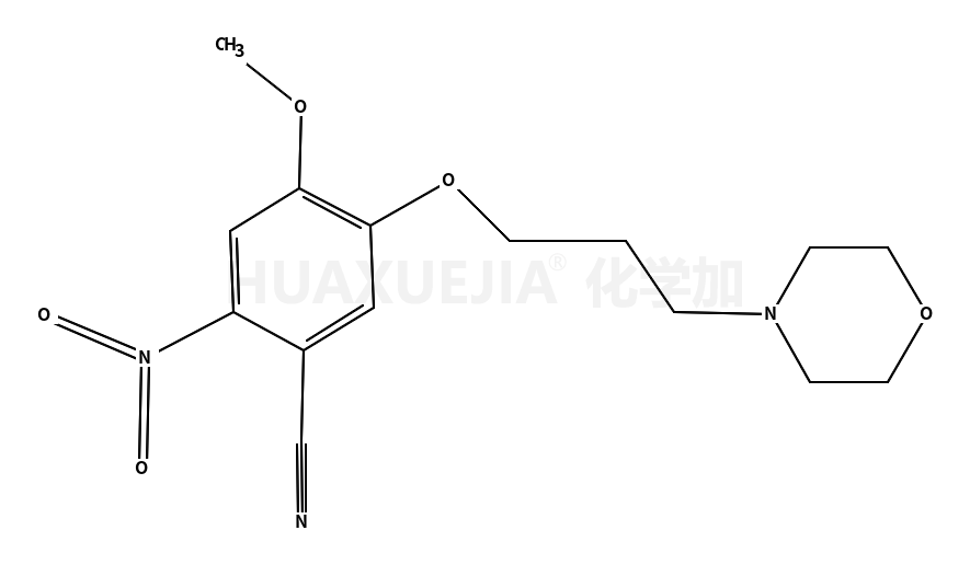 4-甲氧基-5-(3-嗎啉丙氧基)-2-硝基苯甲腈