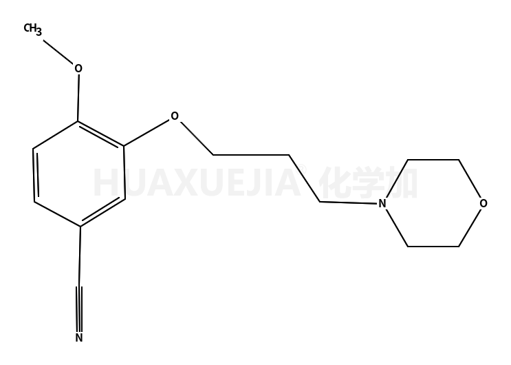 3-(3-吗啉基丙氧基)-4-甲氧基苯腈