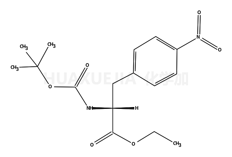 Ethyl N-{[(2-methyl-2-propanyl)oxy]carbonyl}-4-nitro-L-phenylalan inate