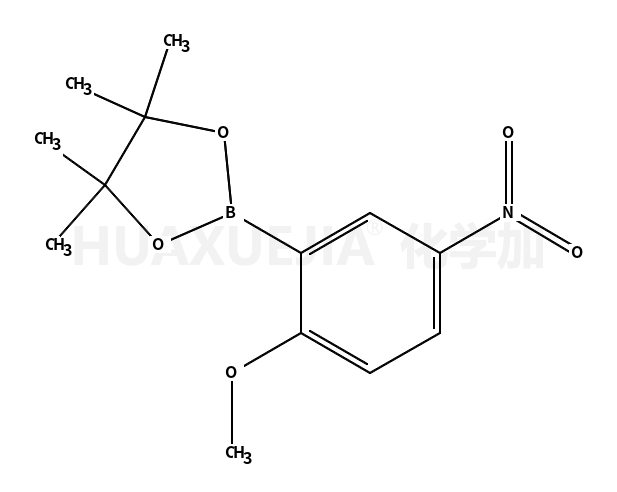2-(2-Methoxy-5-nitrophenyl)-4,4,5,5-tetramethyl-1,3,2-dioxaborola ne