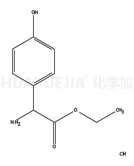 ethyl 2-amino-2-(4-hydroxyphenyl)acetate,hydrochloride