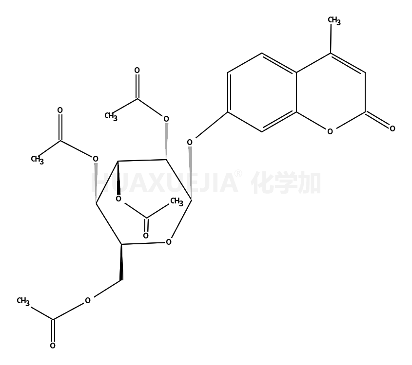 4-甲基香豆素基-2,3,4,6-四-氧-乙酰基-α-D-吡喃葡萄糖苷