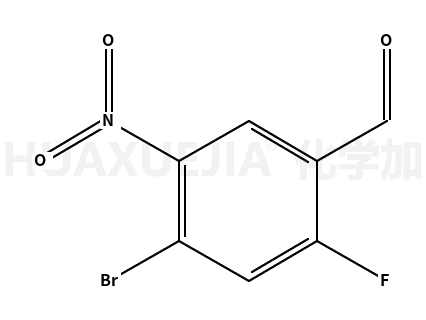 4-溴-2-氟-5-硝基苯甲醛