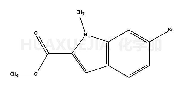 甲基 6-溴-1-甲基-1H-吲哚-2-羧酸